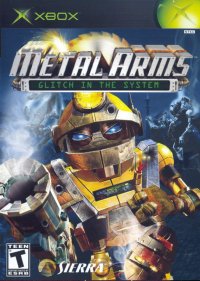 Metal Arms: Glitch in the System PAL Xbox PAL box art
